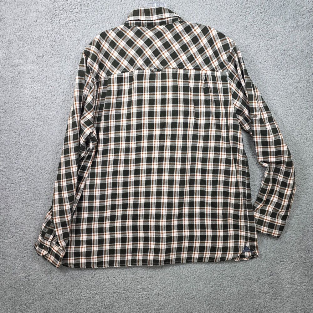 Craghoppers Men's  Multicoloured Plaid Long Sleeve Flannel Button Up Size 2XL - Picture 6 of 11